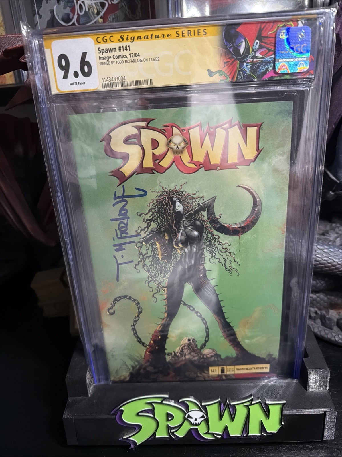Spawn #141 CGC 9.6 SS McFarlane 2004