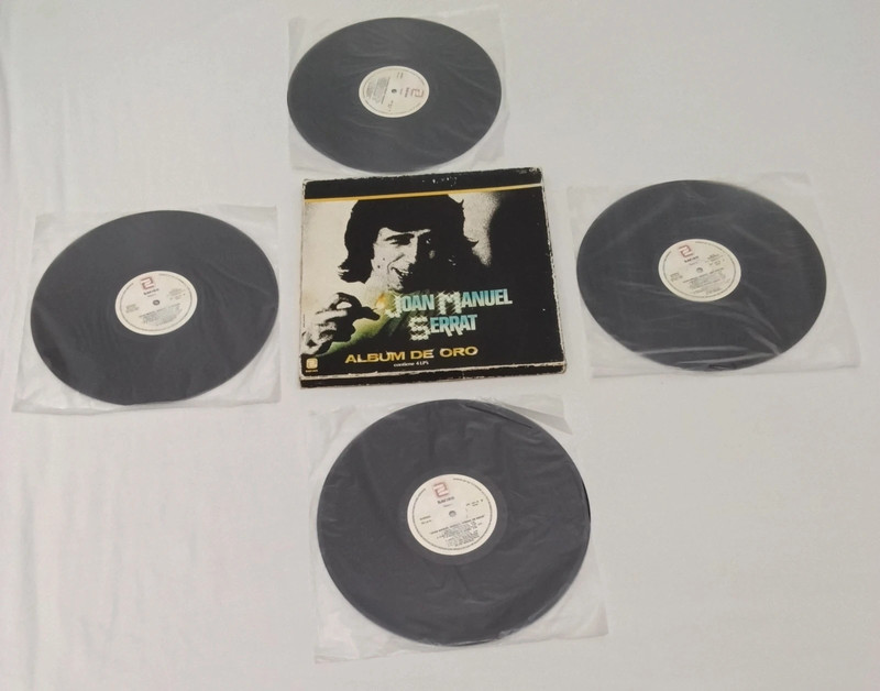 Lote 4 discos de vinilos