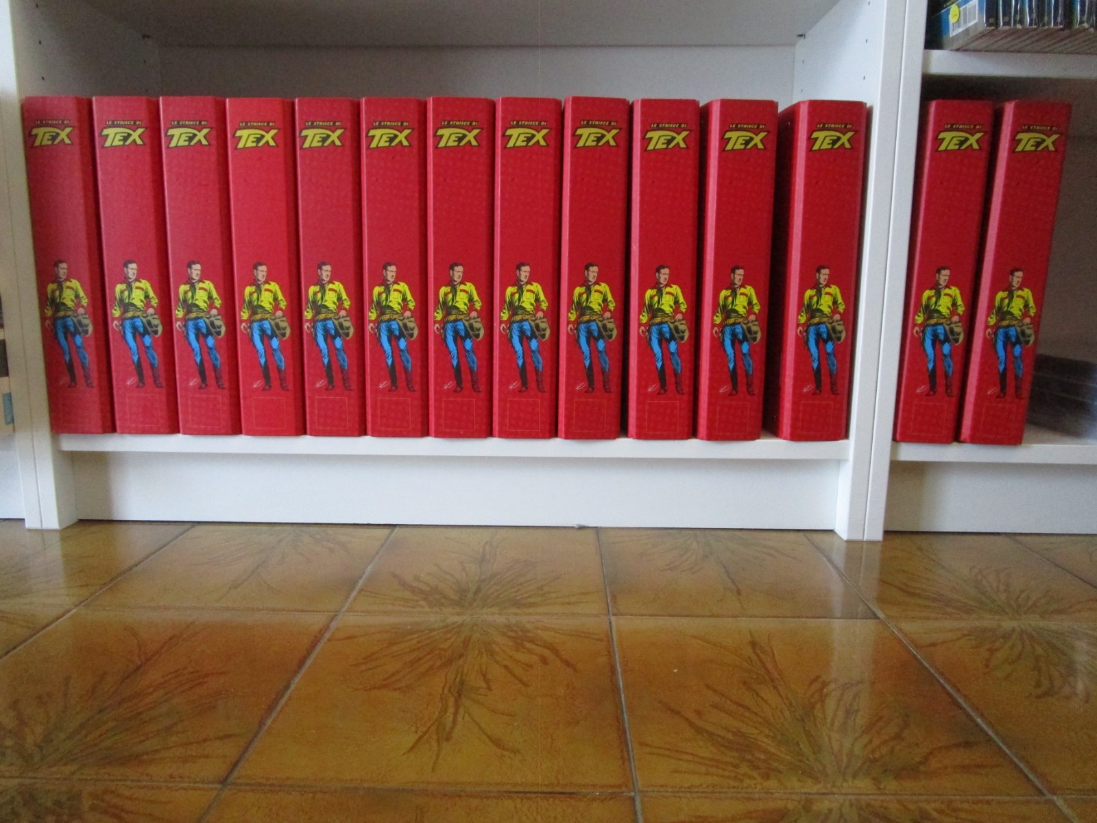 TEX STRISCE ANASTATICHE DALLA 1 ALLA 162 USCITA CPL PER UN TOT. DI 486 STRISCE