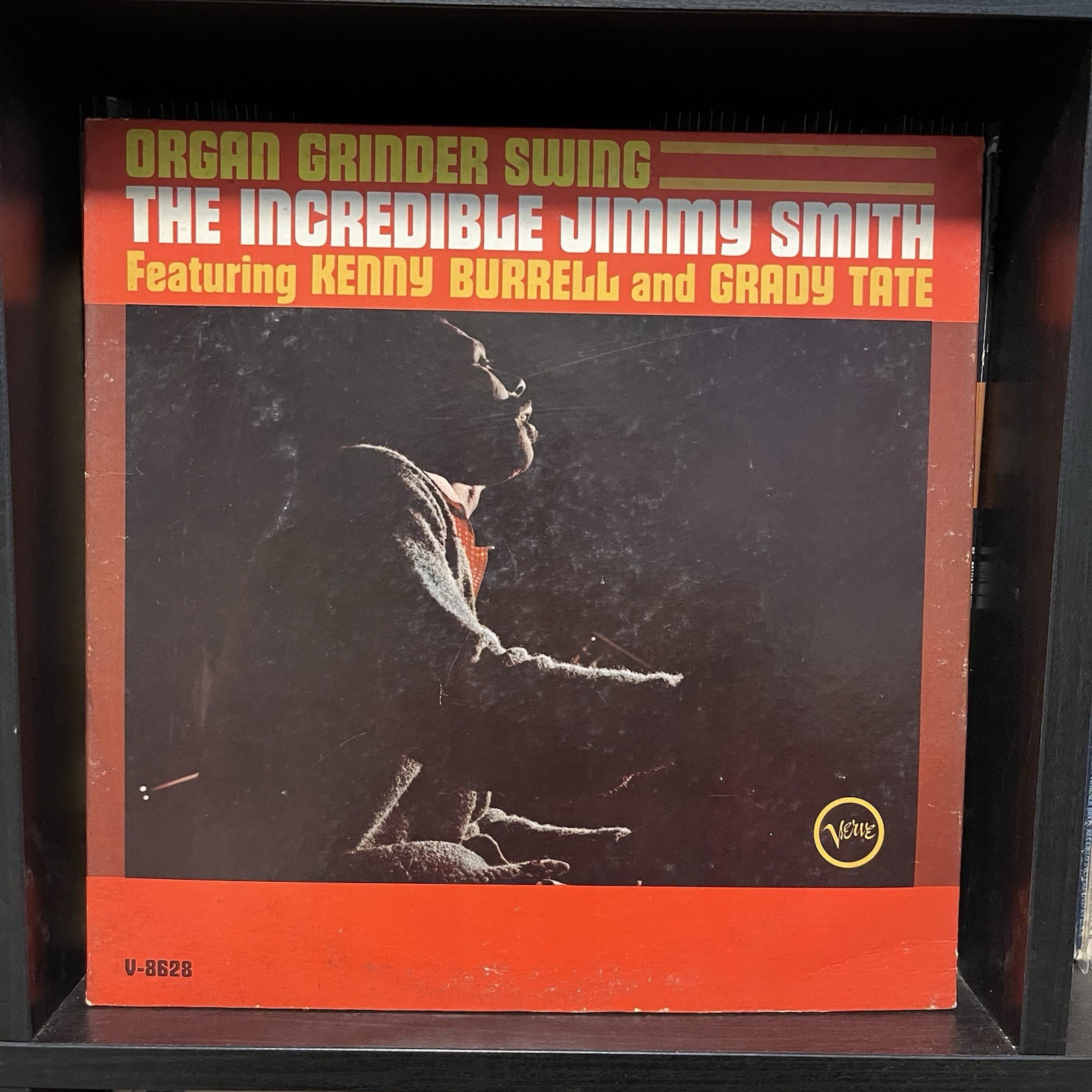 Verve The Incredible Jimmy Smith Organ Grinder Swing LP Vinyl Jazz U-8628