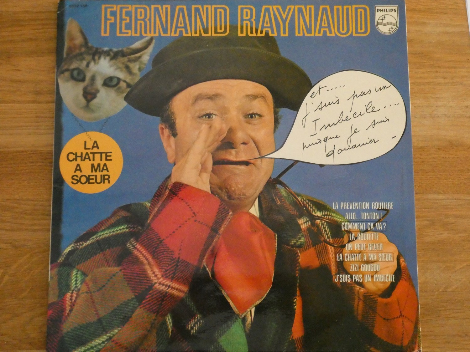 VINYLE 33T FERNAND RAYNAU- ALLO TONTON....  RARE