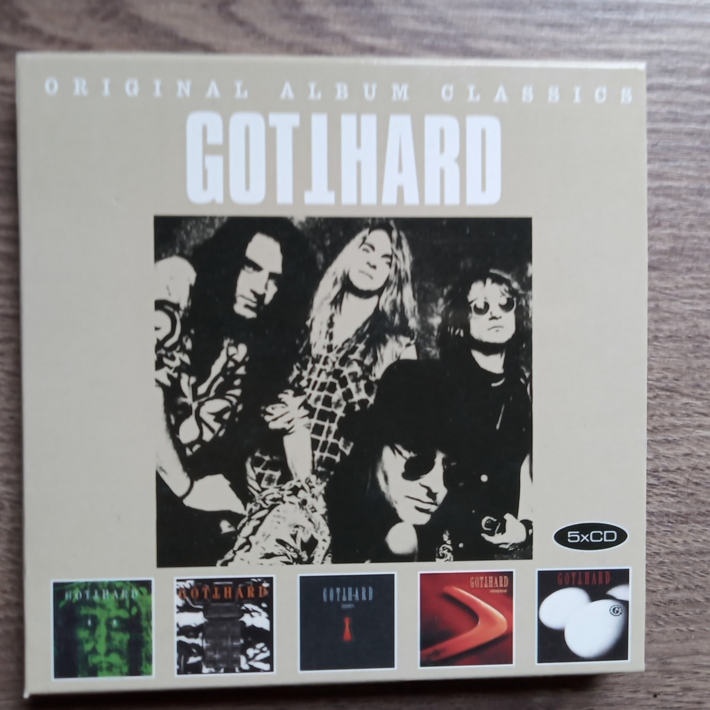 GOTTHARD - Original Album Classics - 5CD BOX 2015