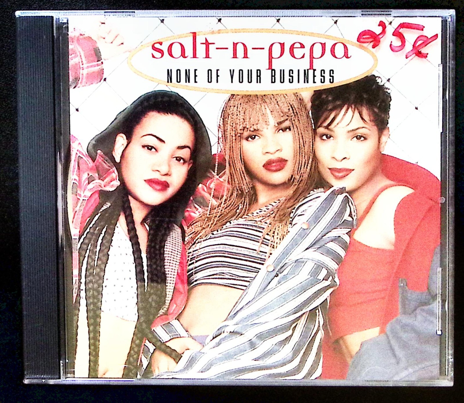 SALT-N-PEPA – NONE OF YOUR BUSINESS NEXT PLATEAU RECORDS INC. CD  6505