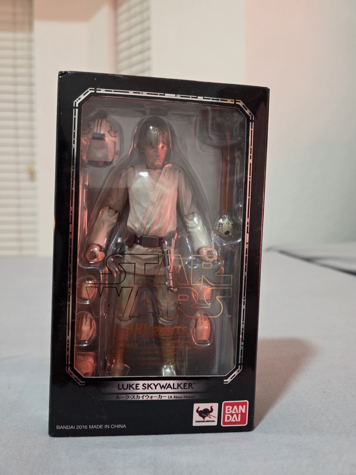 S.H. Figuarts Star Wars Luke Skywalker Episodio IV A New Hope Bandai NUOVO