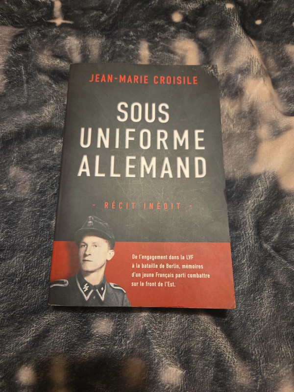 Jean marie croisile sous uniforme allemand