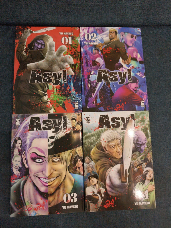 Asyl collezione completa 1-4