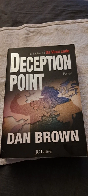 Livre "Deception Point" - Dan Brown (Grand format JC Lattès)