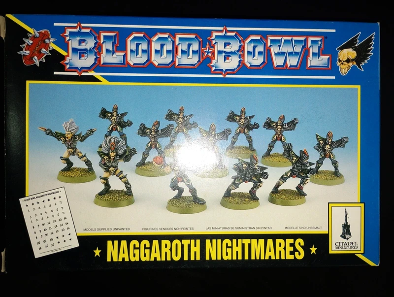 Bloodbowl Naggaroth Nightmares, Dark Elf Team