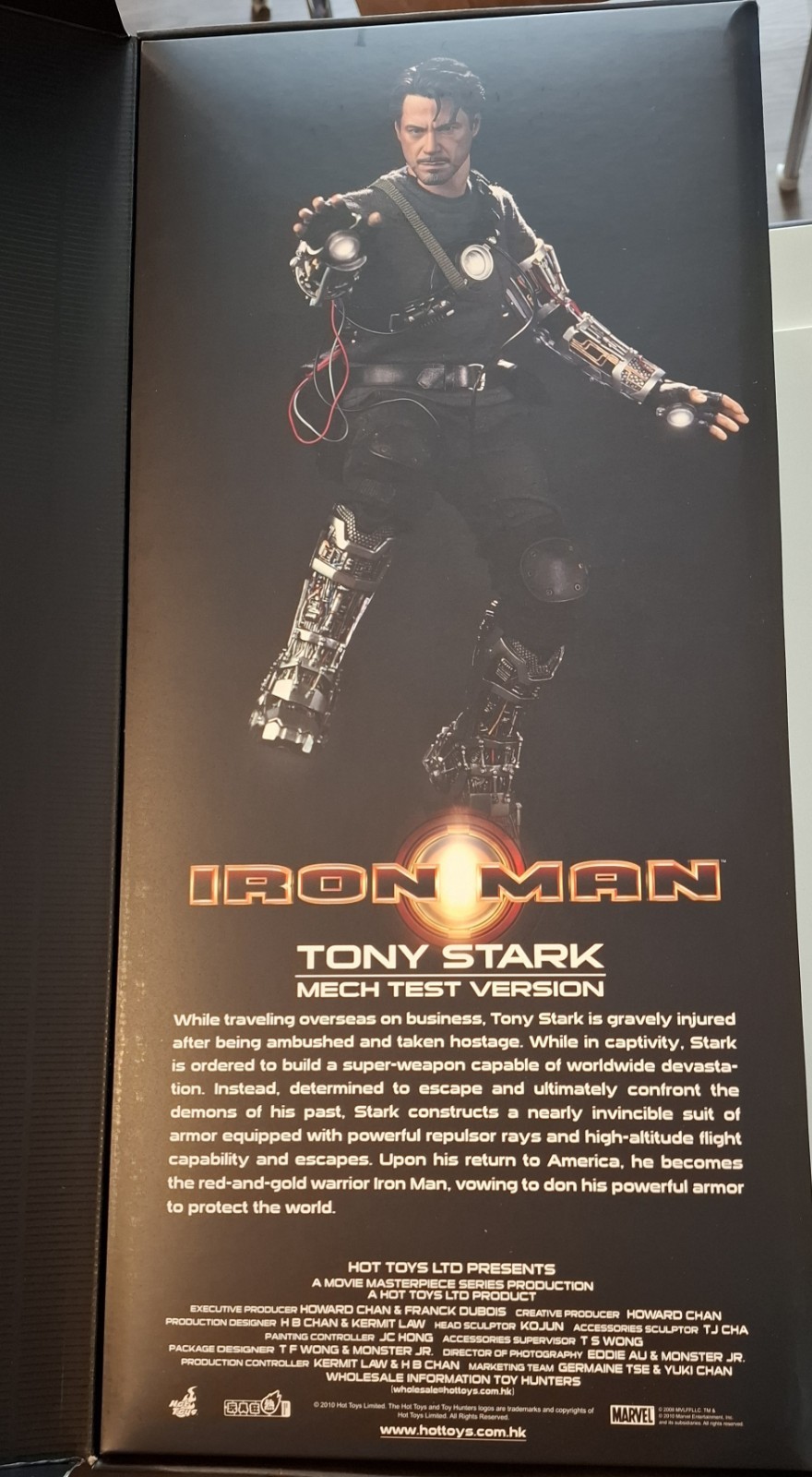 Hot Toys Statua Personaggio Tony Stark Iron Man Mech Test 1/6 MMS116