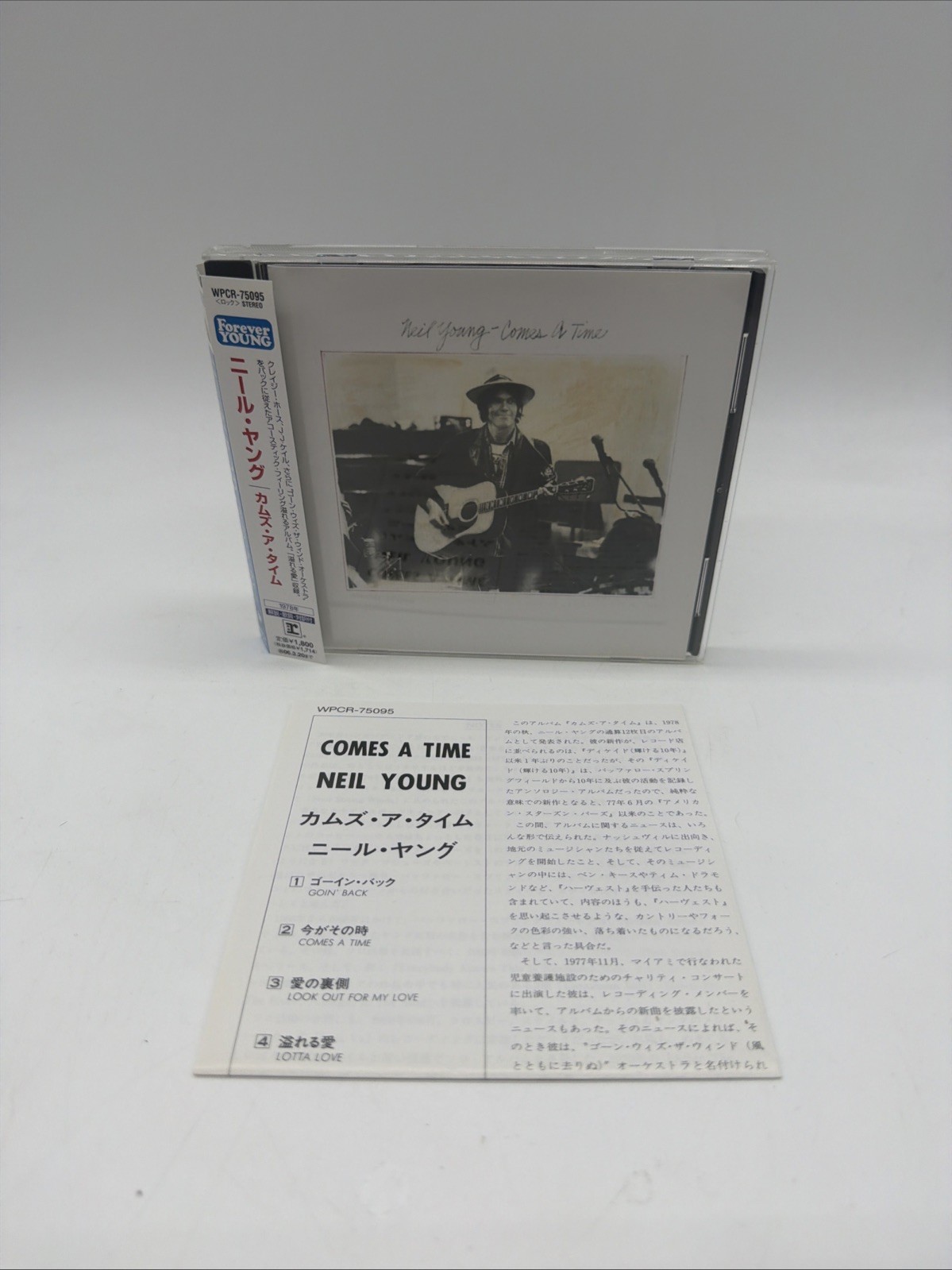 forever young neil young-comes a time- Japan Import W/OBi WPCR75095