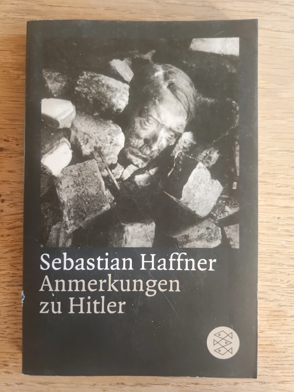 Livre anmerkungen zu Hitler Sébastian haffner