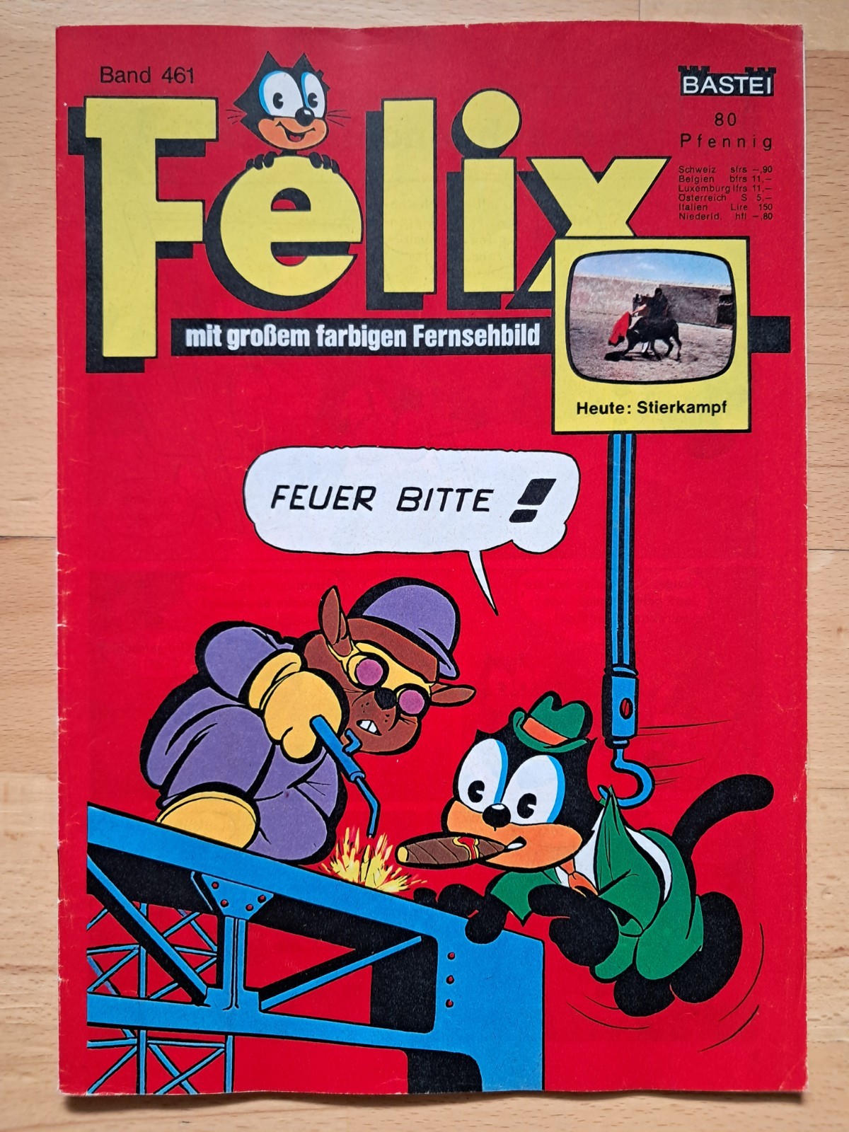Felix n.461 con Wastl + Poster - ORIGINALE BASTEI FUMETTO Z1-2
