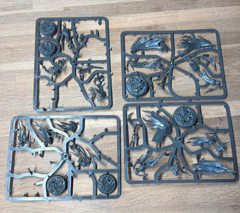 Warhammer AOS Nighthaunt sprues