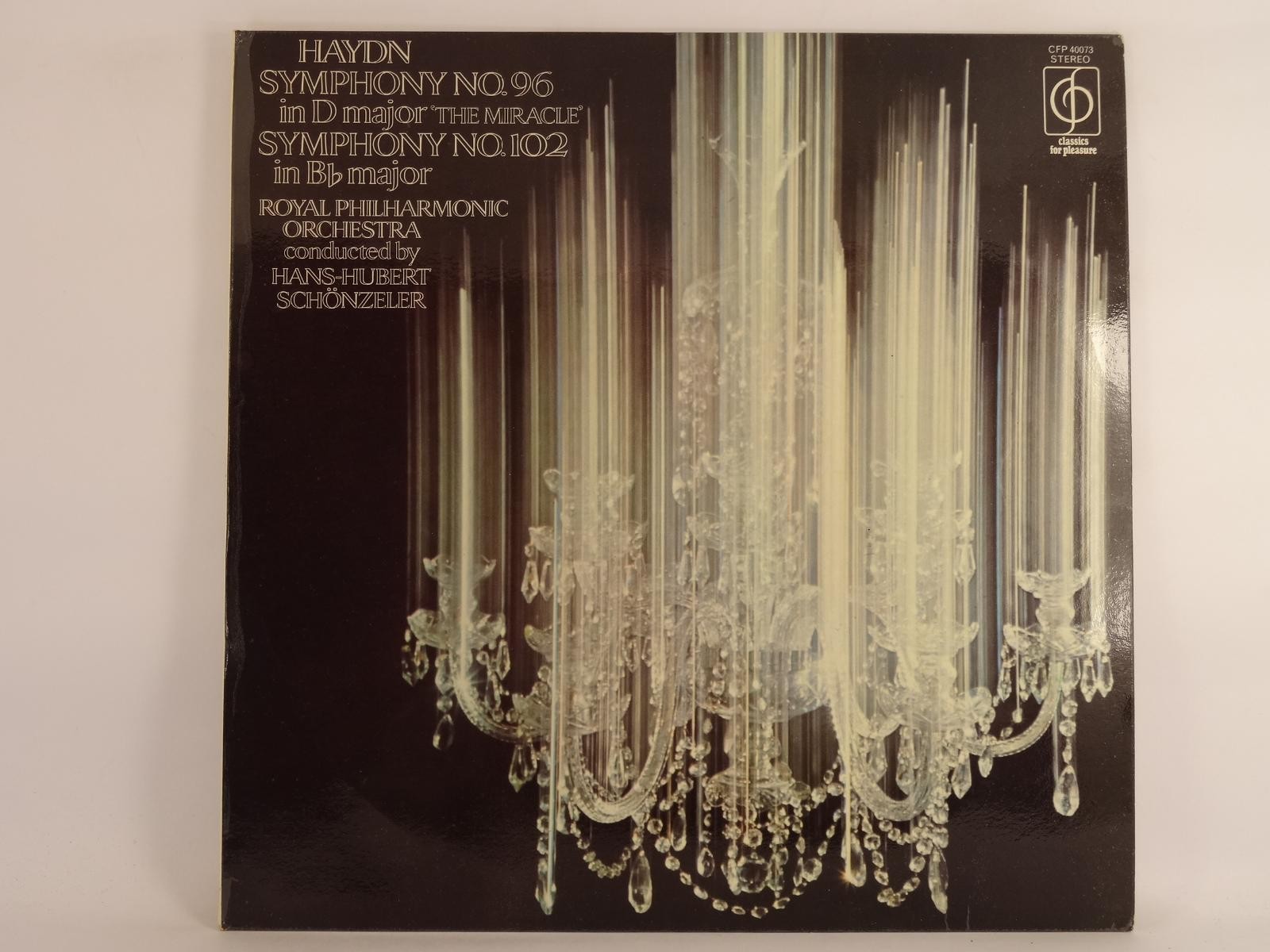 ROYAL PHILHARMONIC ORCHESTRA HAYDN SYMPHONY NO.96 IN D MAJOR (349) 8 Track LP in