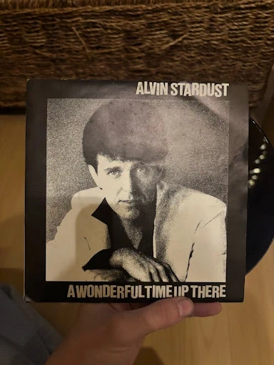 7" Vinyl Single Alvin Stardust - A Wonderful Time Up There