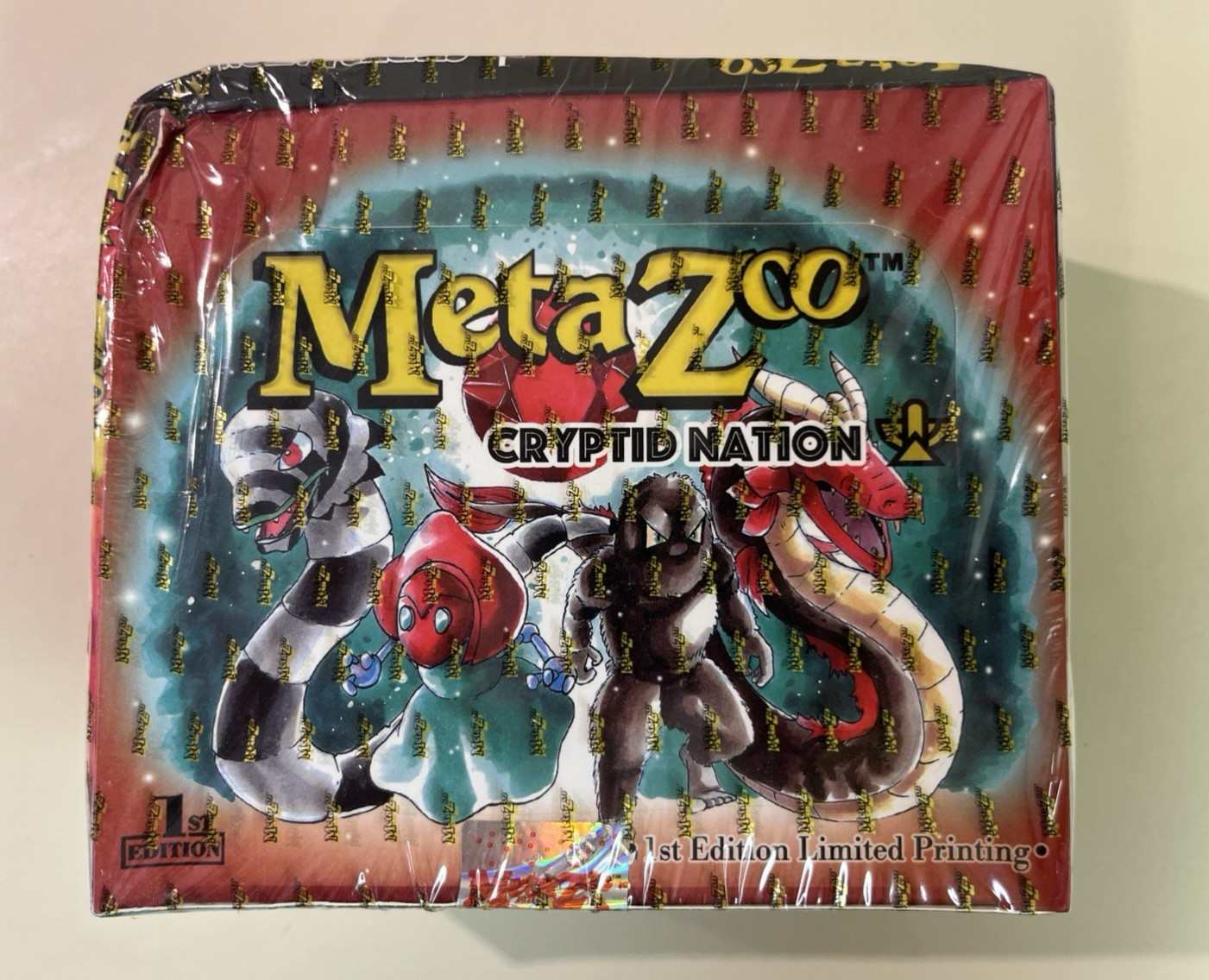 MetaZoo 1a Edizione TCG Booster Box 36 Confezioni, Stampa Limitata Scatola Danneggiata, LEGGI