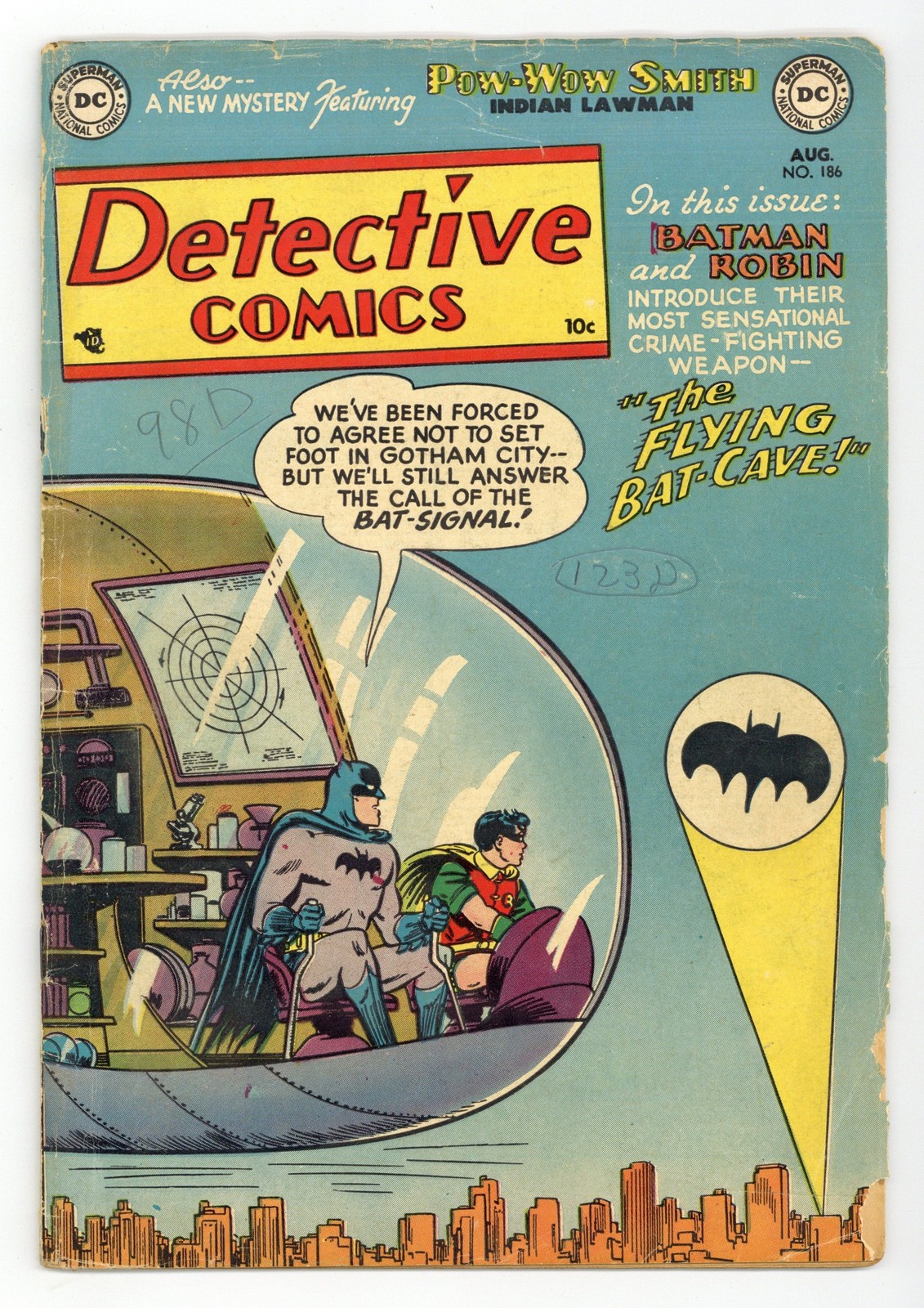 Detective Comics #186 GD/VG 3.0 1952