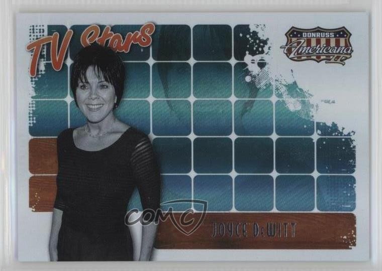 2008 Donruss Americana II TV Stars 56/500 Joyce DeWitt #TS-JD 0b5