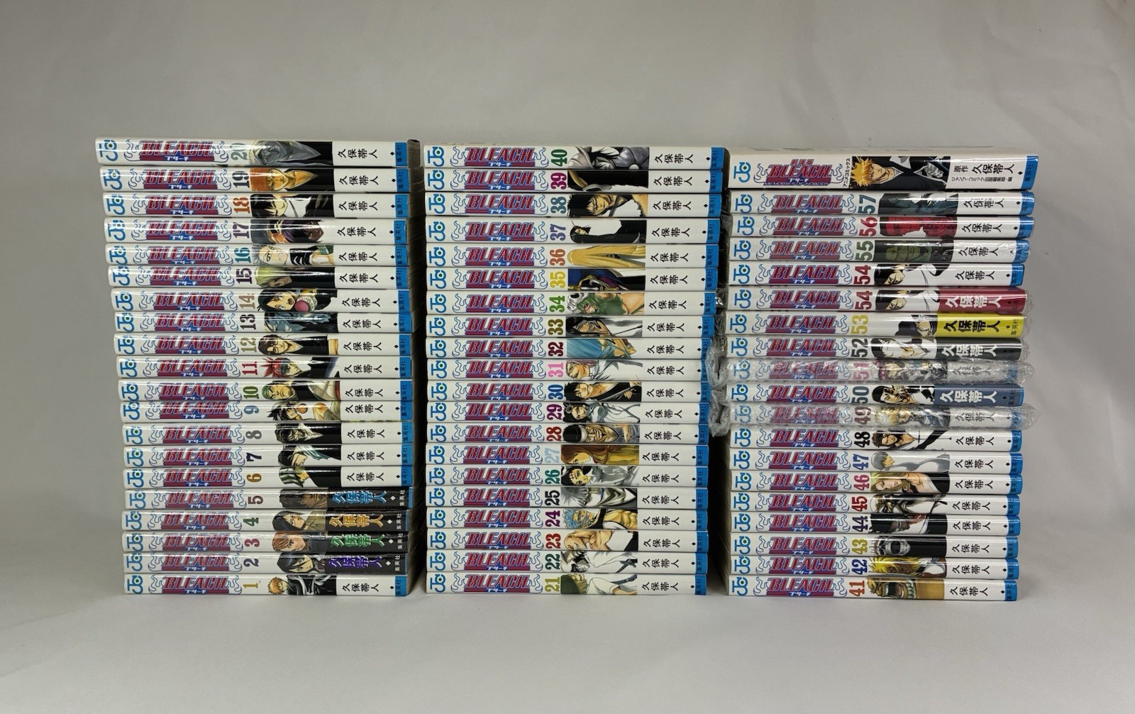 Bleach Vol 1-57 & Memories Of Nobody Manga Lingua Giapponese Lotto 59 Jump Comics
