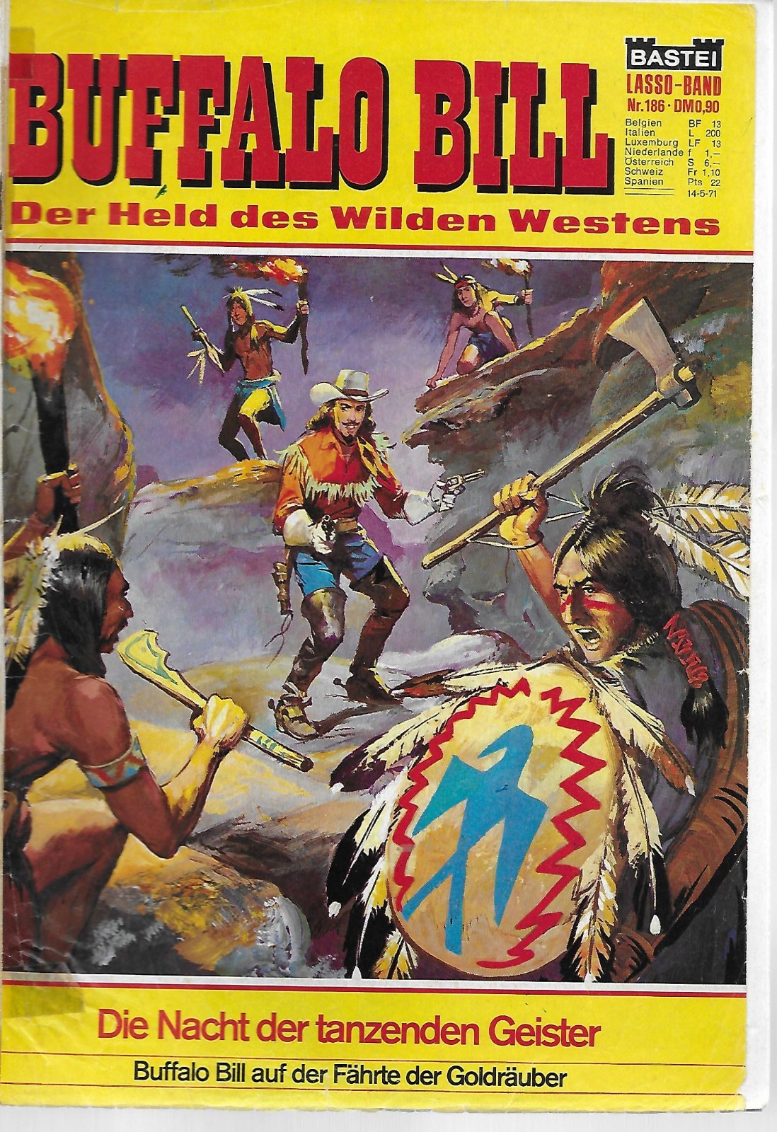 BUFFALO BILL (Volume Lasso) n.186 / Editore Bastei