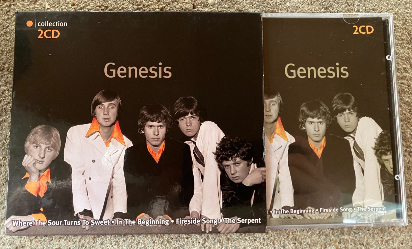 cd GENESIS The Collection import Dutch 2x disc 2008 - 1st album + rarities