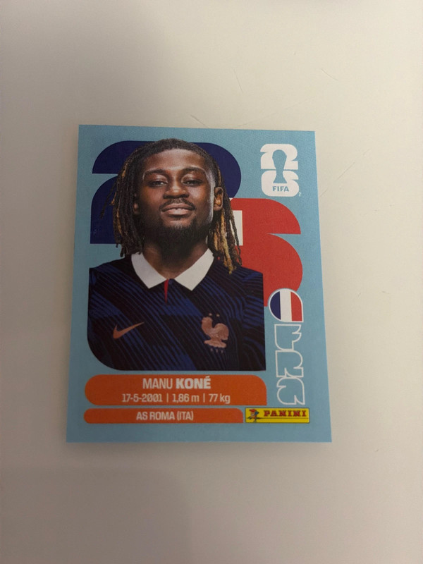 Panini WM 2026 Sticker FRA11