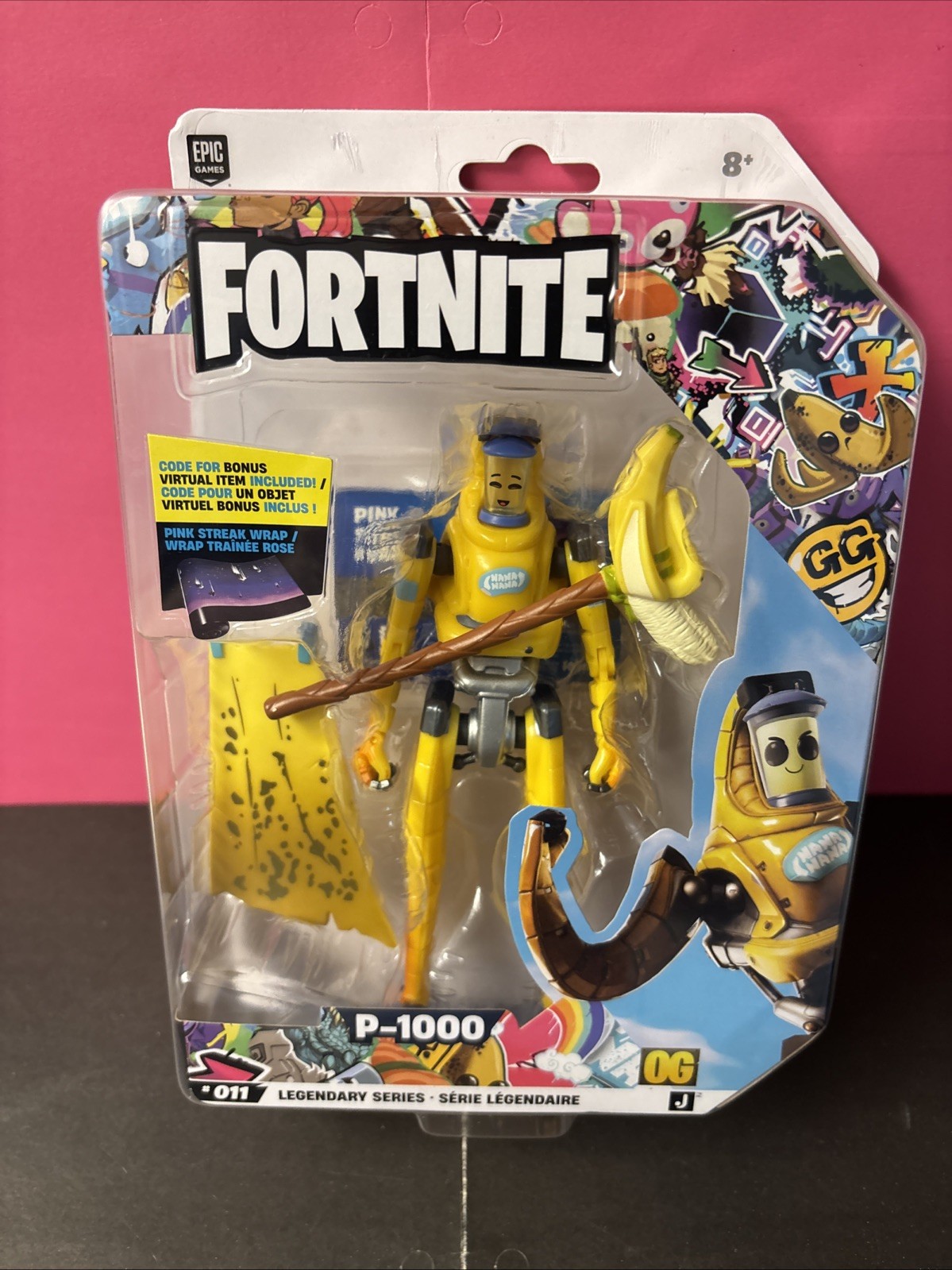 Modellino FORTNITE Jazwares 2026 P-1000 OG Legendary Series #011 6" in mano!