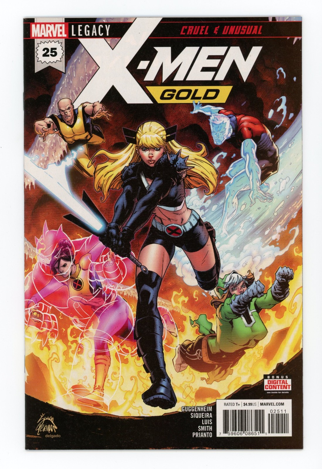 X-Men Gold #25 quasi nuovo 2018 Ryan Stegman copertina A Marvel Comics