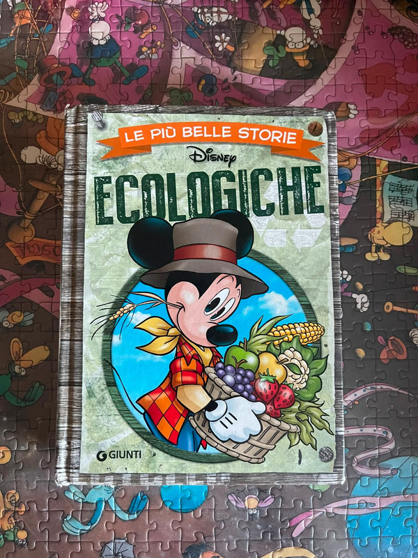 Libro Disney "Le più belle storie Ecologiche" Giunti Editore / Fumetti Topolino