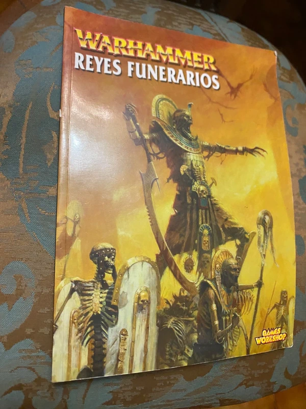 Libro warhammer reyes funerarios