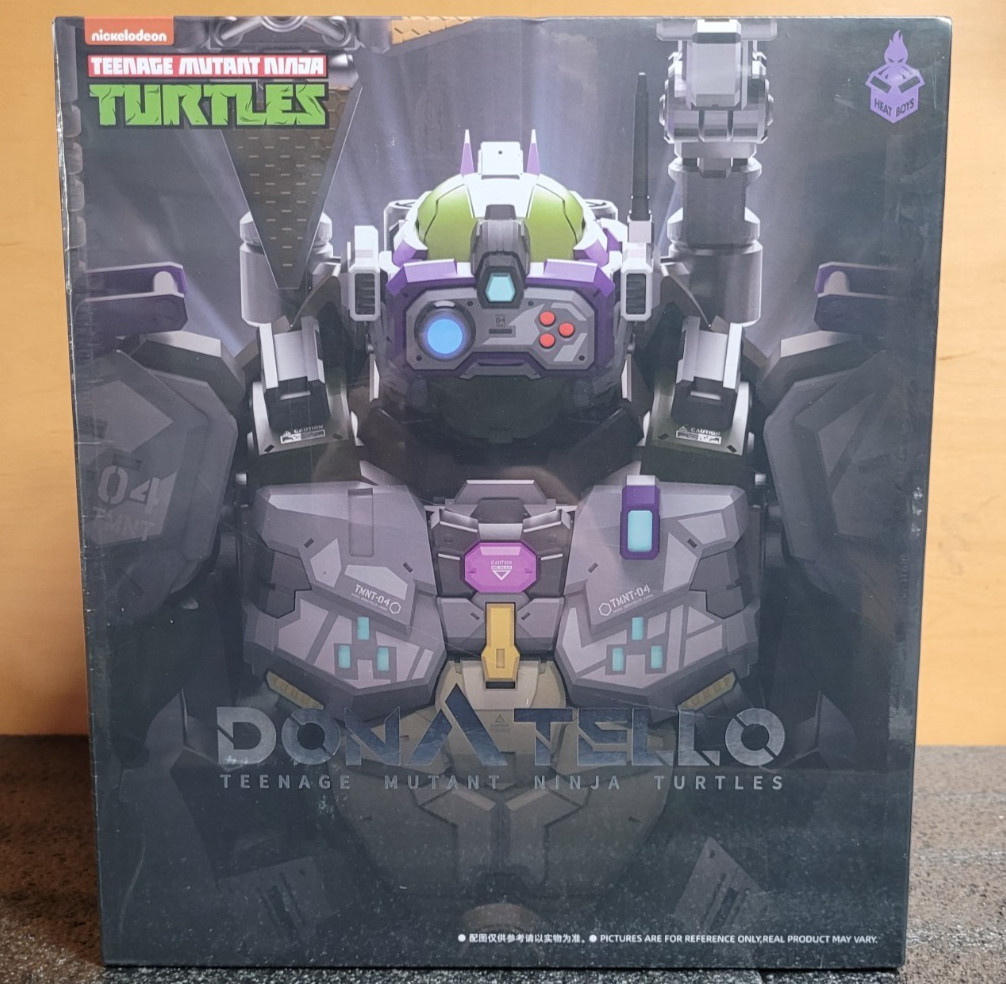 Figurina Heatboys TMNT Donatello HB0015 con licenza ufficiale