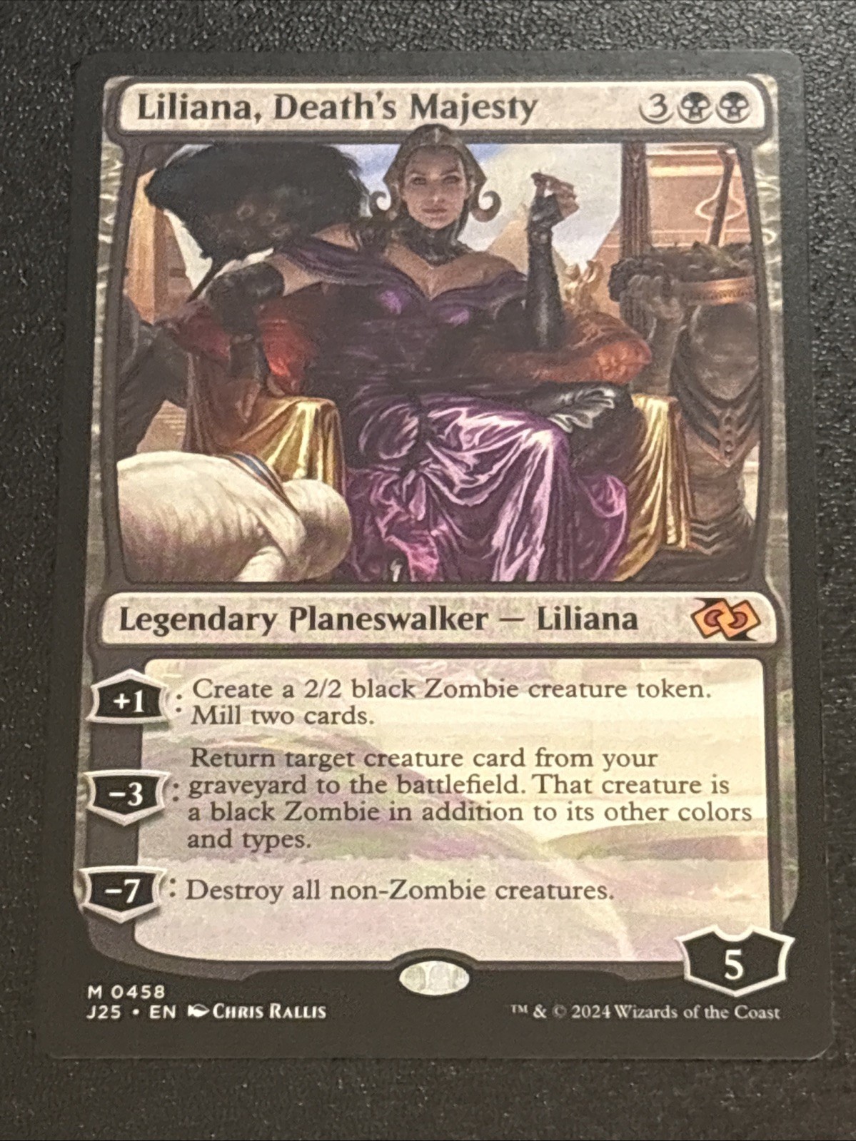 MTG Foundations Jumpstart Liliana, Death's Majesty 0458 Mythic