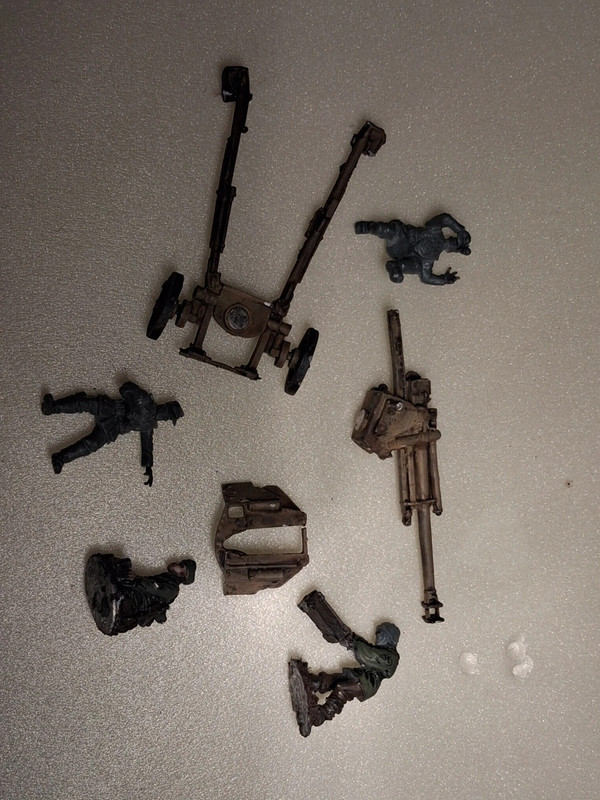 PaK 40 75mm Tedesco WWII per Bolt Action