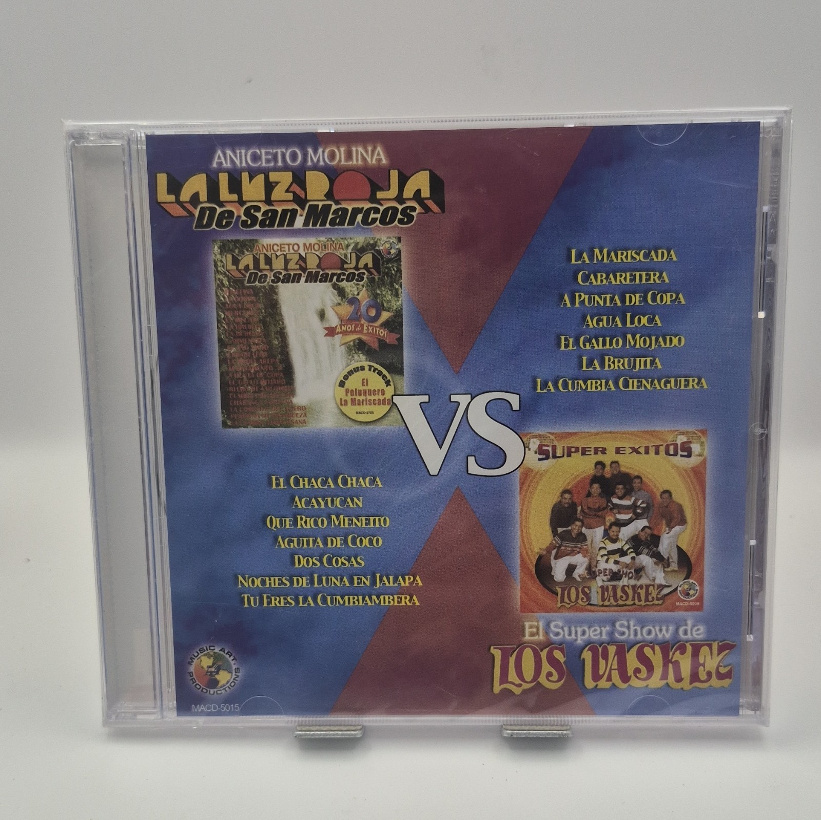 Aniceto Molina La Luz Roja De San Marcos vs Los Vaskez CD Latin Cumbia 2005