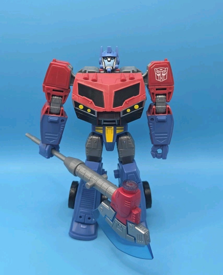 Transformers Legacy United Animated Universe Optimus Prime Figure Completo