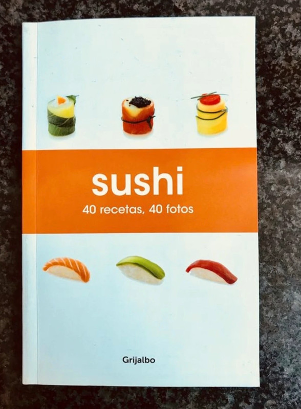 Libro recetas sushi