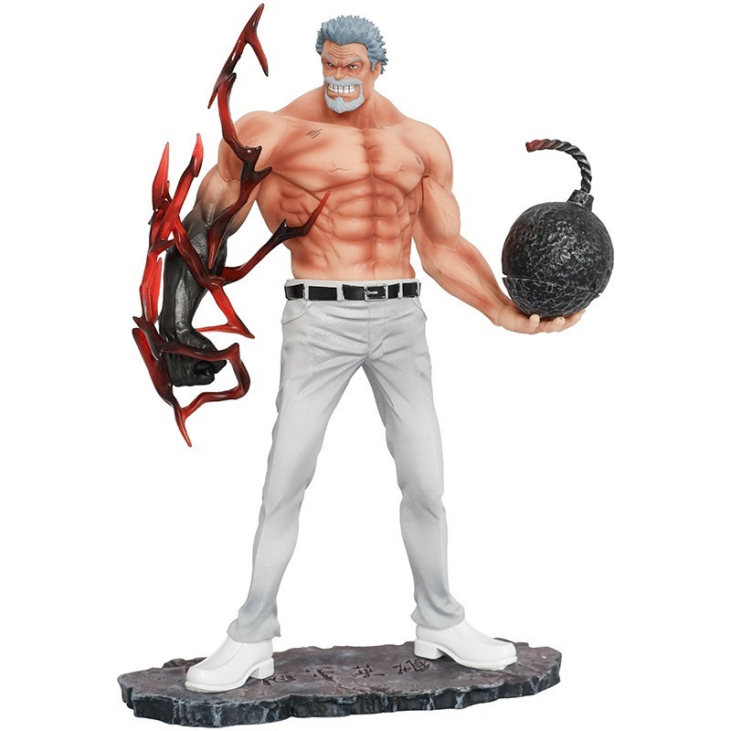 Monkey D. Garp 26cm One Piece Statua Anime Collezione Action Figure