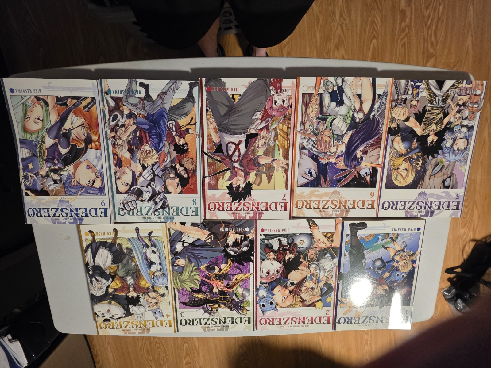 Edens Zero Manga Volume 1 - 9 Versione Inglese di Hiro Mashima