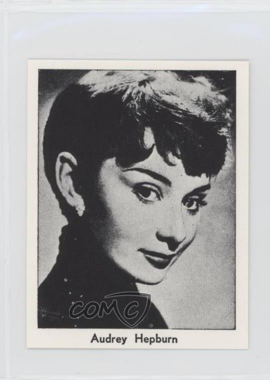 1994 Movistar 1960 Dutch Val Gum Marilyn at Bat Reprints Audrey Hepburn #32 0a6