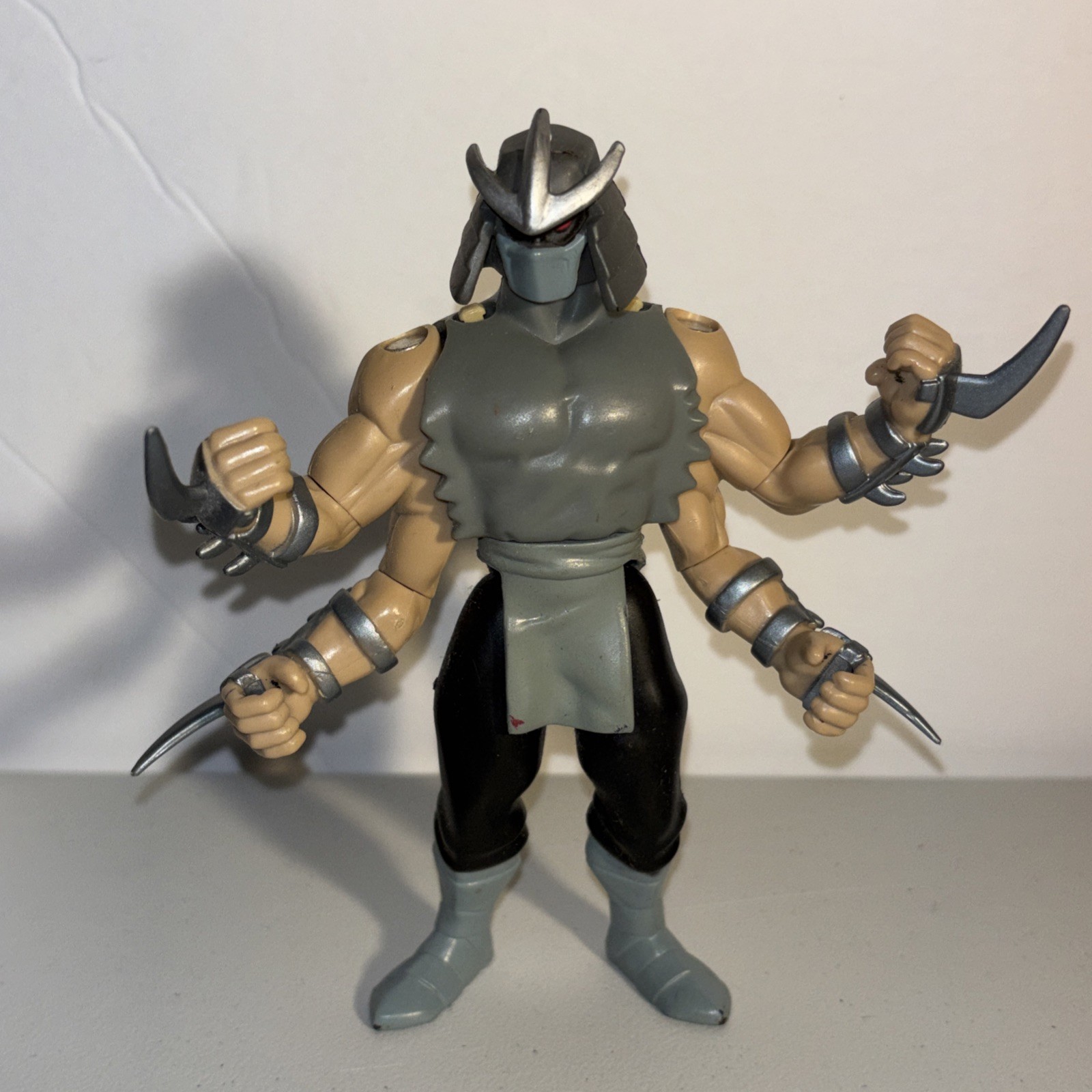 Vintage Four Arm Shredder 2004 Teenage Mutant Ninja turtles TMNT Playmates As-Is