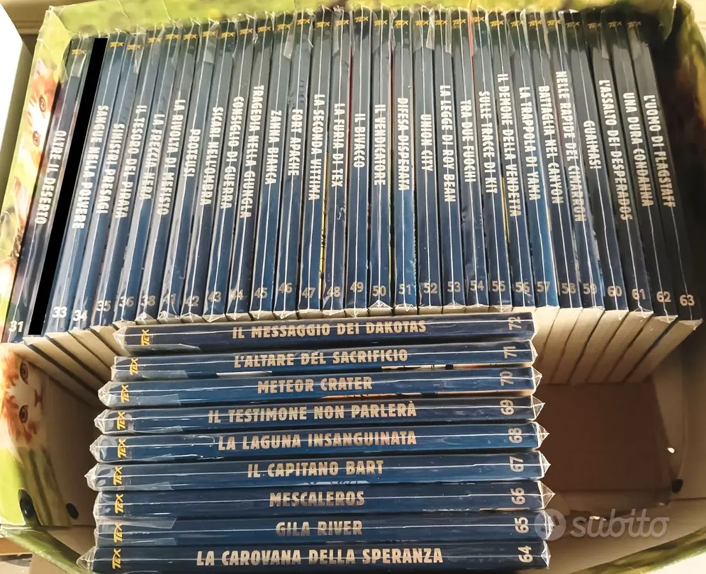 FUMETTI TEX COLORE REP. 98 ALBI TUTTI DA EDICOLA.