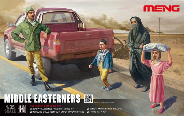 Middle Easterners Figure Set of4 1:35
