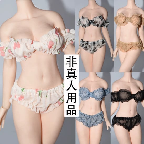 Costume da bagno sexy donna 1/6 bikini set intimo modello per figure 12'' Tbl