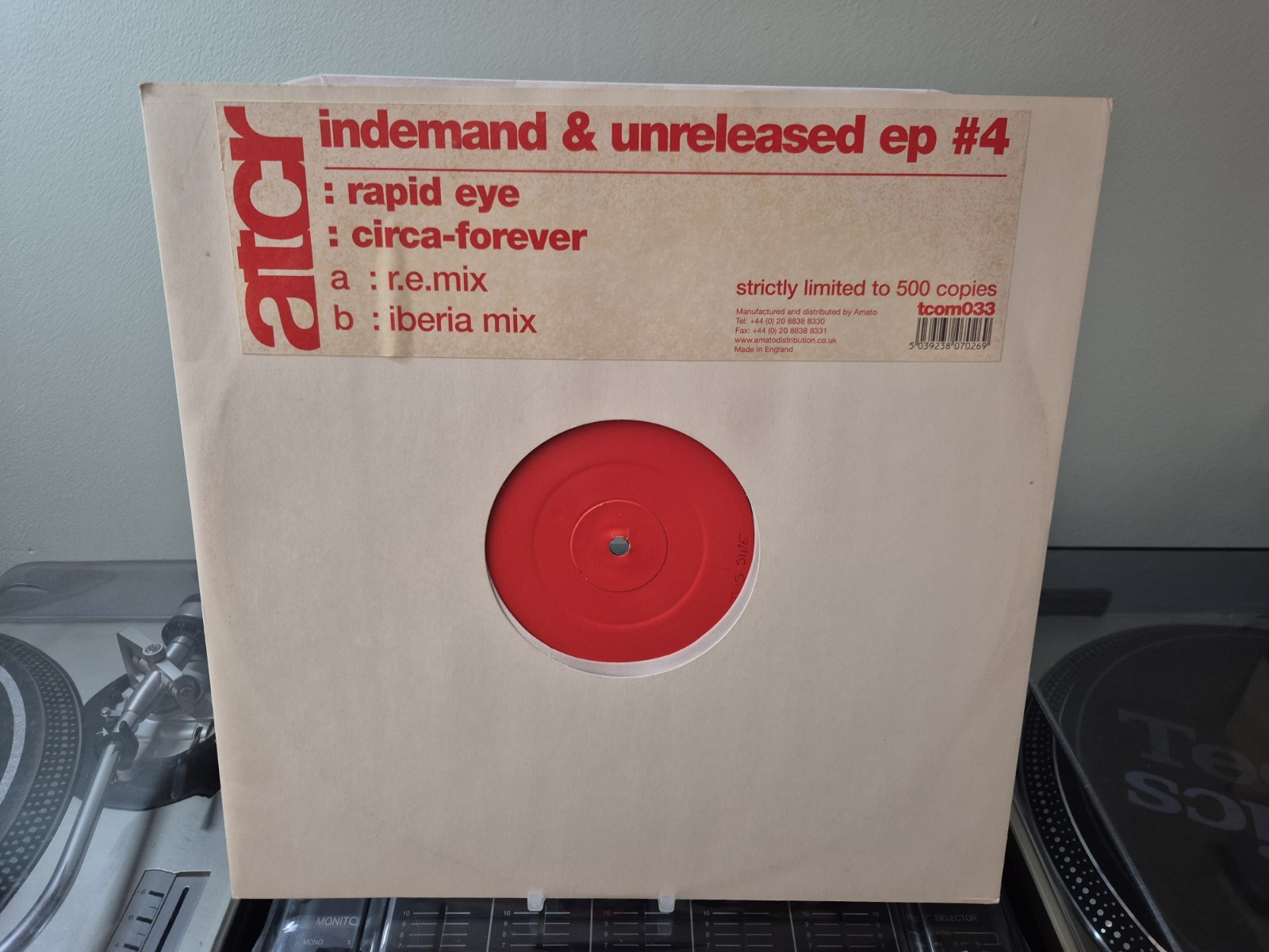 Rapid Eye - Circa Forever. ATCR.VG/ VG+ Trance 12" Vinyl.  Thrillseekers
