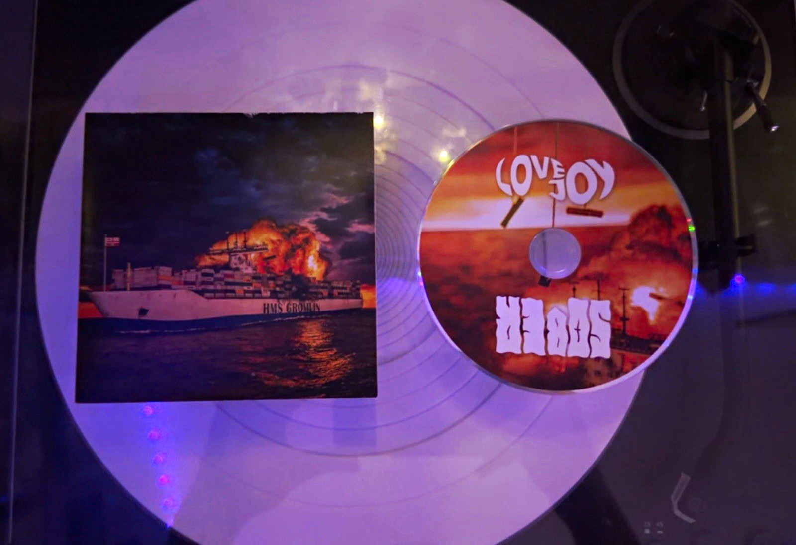 Lovejoy Are You Alright? 12" White Vinyl LP Rock AWAL