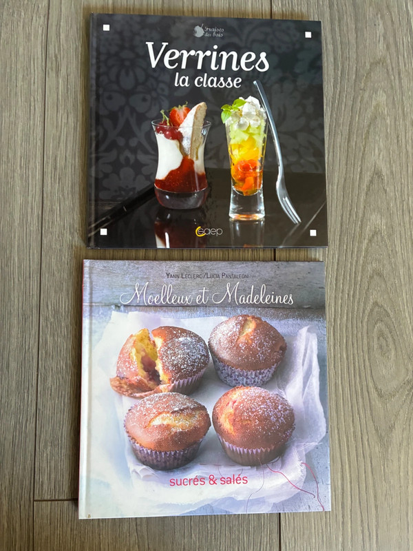 Verrines et Moelleux et madeleines