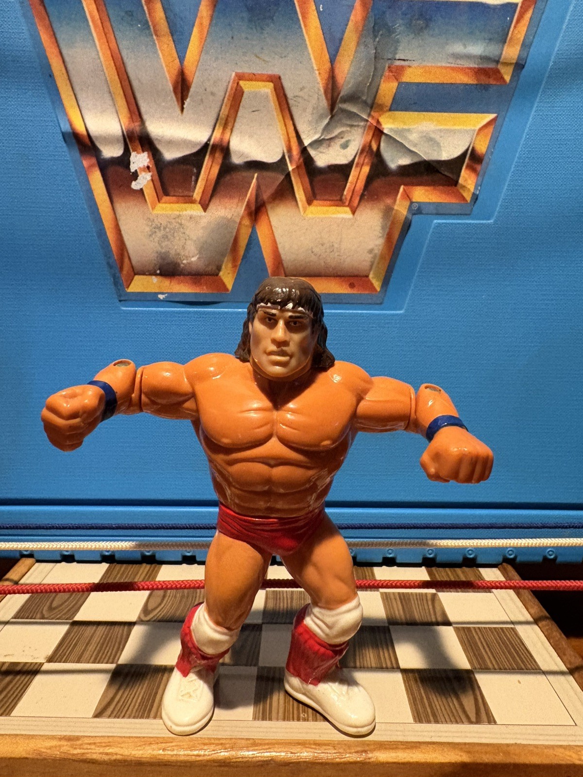 WWF Hasbro Texas Tornado Kerry Von Erich Serie 3 Figurine WWE 1992 LJN BRG Mattel