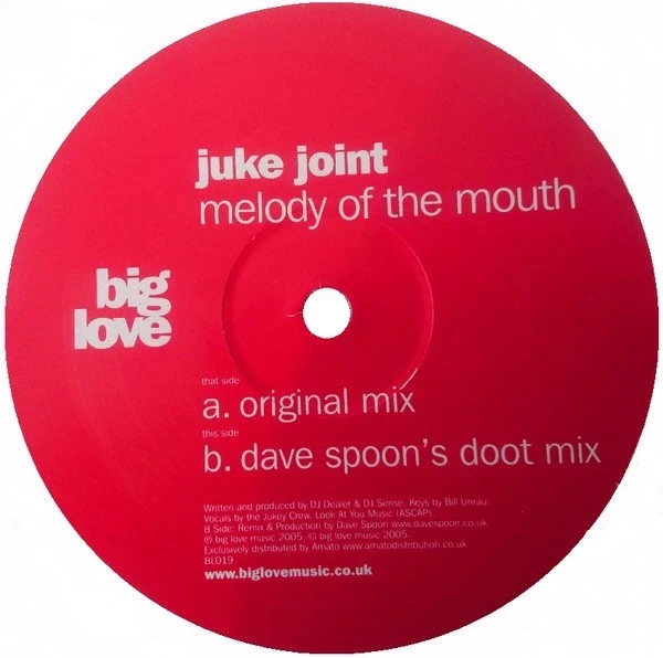 Vinilo Juke Joint - Melody Of The Mouth