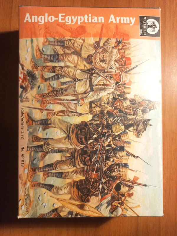 Waterloo italeri soldatini anglo egiziani