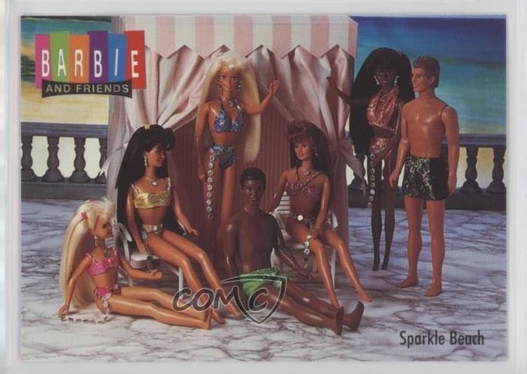 1997 Tempo The World of Barbie Barbie and Friends Sparkle Beach #66 0b5